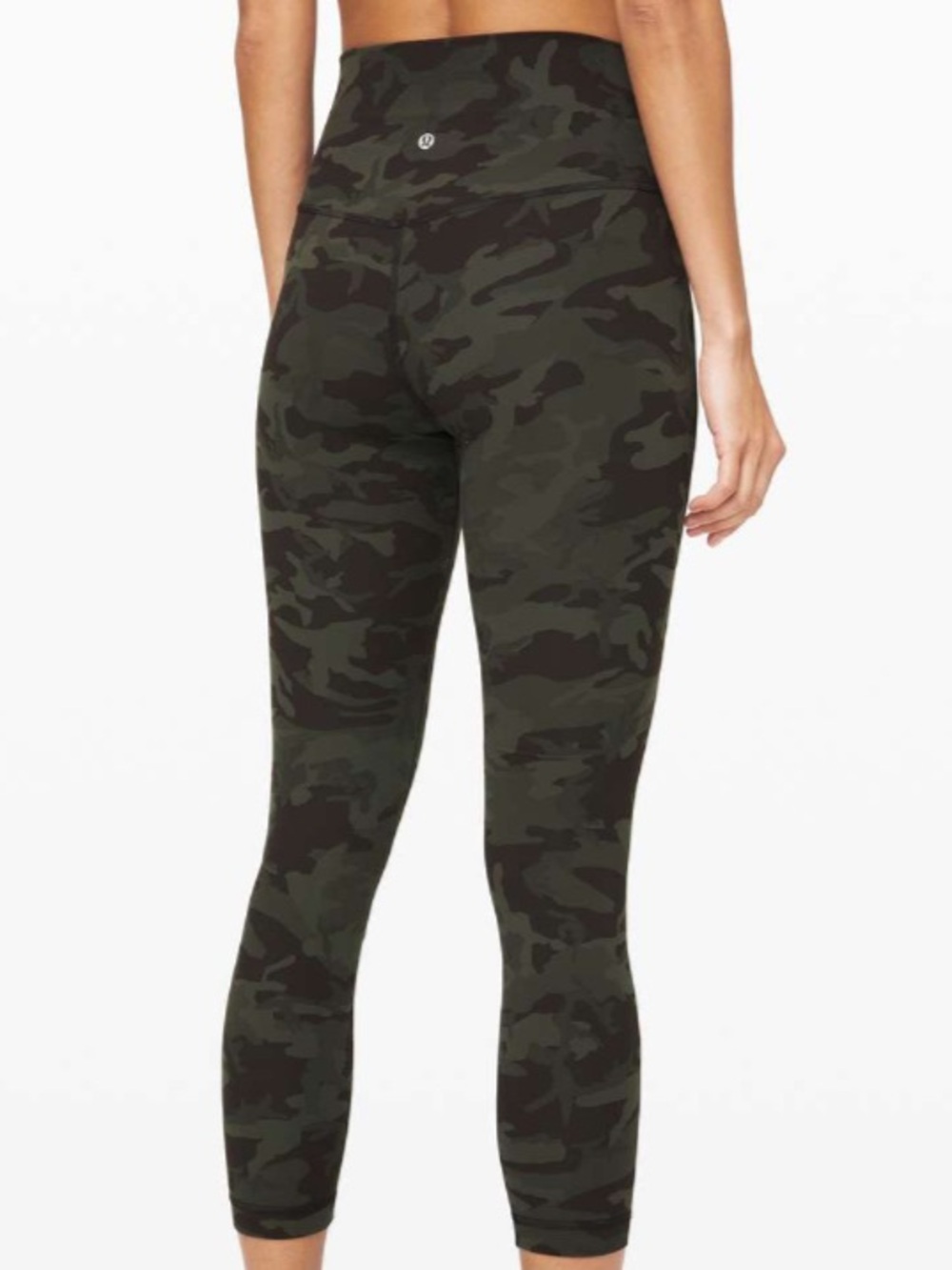 Lululemon Align Camo Green and Black Legging